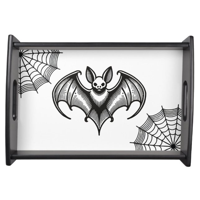 Spooky Bat Serving Tray (Front)