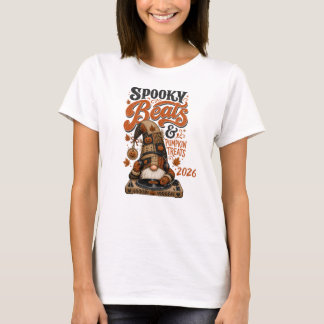 Spooky Beats DJ Gnome T-Shirt | Halloween Fall