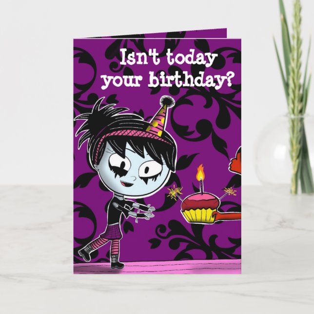 Spooky Birthday Card (Front)