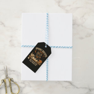 Spooky Biscuits Bakery Black Cat Halloween Gift Tags