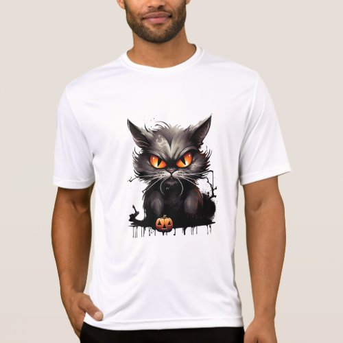 Spooky Black Cats  T_Shirt