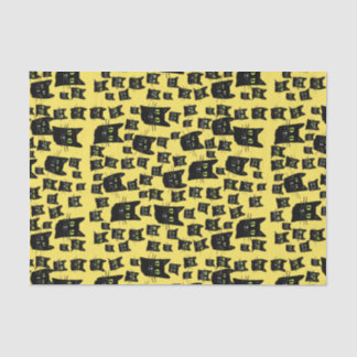 Spooky Black Cats Tissue Paper