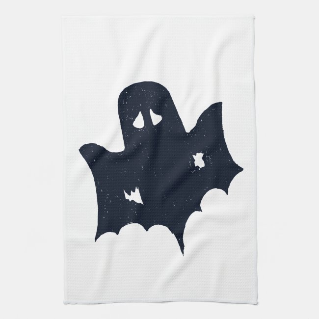 Spooky Black Ghost - Halloween