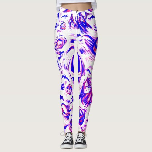 Spooky Blue Moon Legging Pant