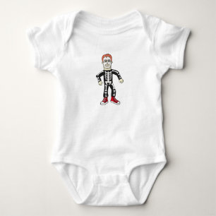 Spooky Bones Baby Bodysuit