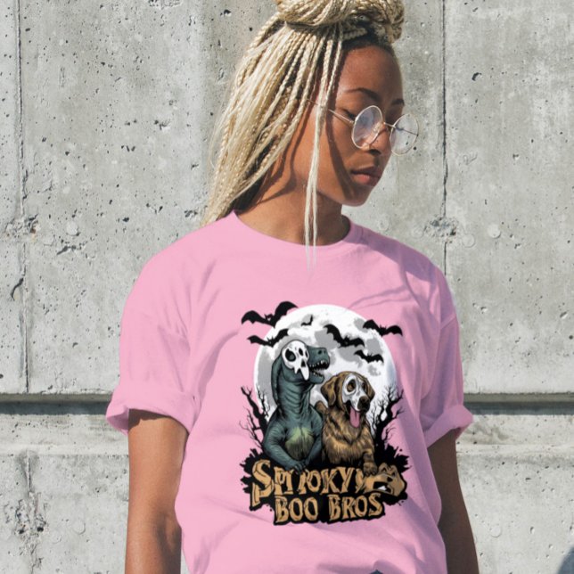 Spooky Boo Bros Mens T Rex Retriever Shirt (Creator Uploaded)