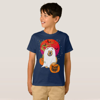 SPOOKY BOO-DOG - Chow Kids shirts