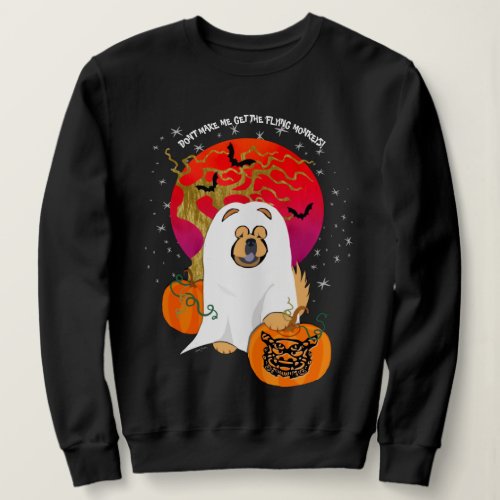 SPOOKY BOO_DOG  dark shirts_ customize text  Sweatshirt