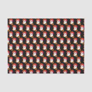 SPOOKY BOO-DOG   -Tissue paper sheets