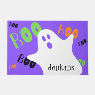 Spooky Boo Ghost Doormat
