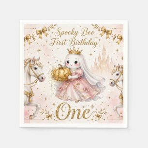 Spooky Boo Princess Ghost Napkins