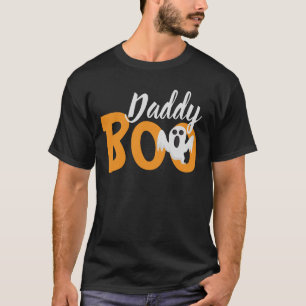 Spooky Boo pumpkin jack-o-lantern Halloween Daddy T-Shirt