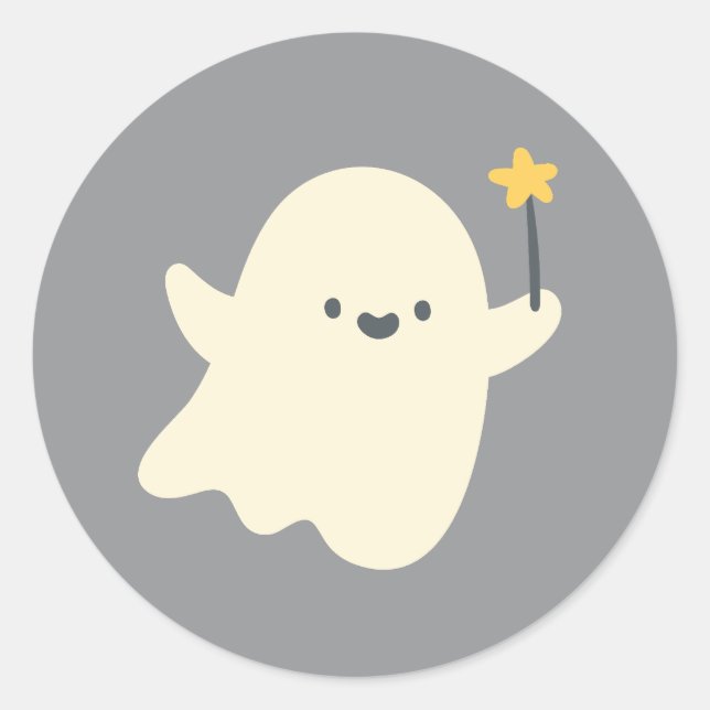 Spooky Boo Sticker (Front)