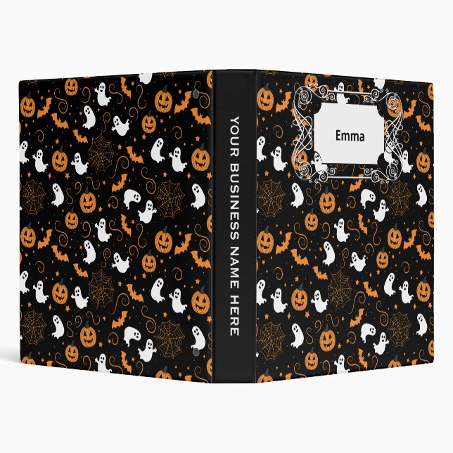Spooky Boo-tiful Night 3 Ring Binder (Background)