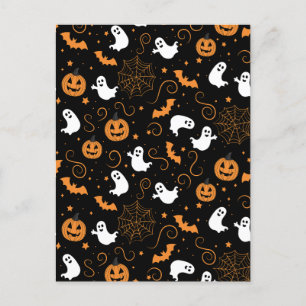 Spooky Boo-tiful Night Holiday Postcard