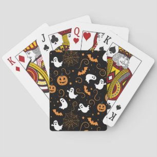 Spooky Boo-tiful Night Poker Cards