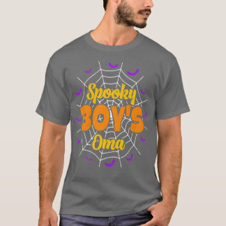 Spooky Boy's Oma Mom Spooky Halloween Costume 29 T-Shirt