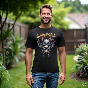 Spooky But Cute Bat Gothic T-Shirt