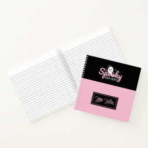 Spooky But Cute Ghost Girl Notebook