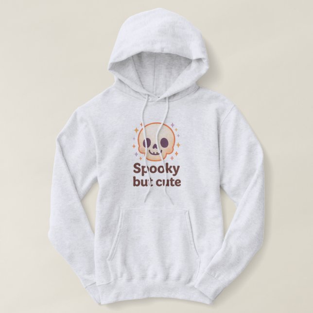 Spooky but Cute Halloween Hoodie (Design Front)