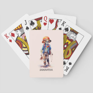 Spooky But Cute Zombie Kid – Adorable Macabre (3) Poker Cards