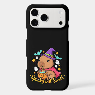 Spooky but Sweet Capybara Witch Halloween iPhone 17 Pro Max Case