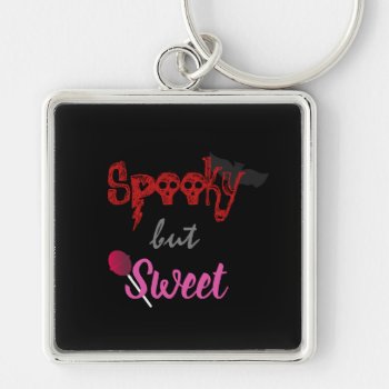 Spooky But Sweet Keychain by sfcount at Zazzle