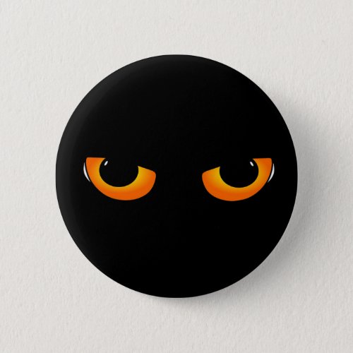Spooky Cat Eyes Button