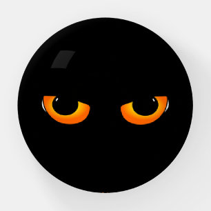 Spooky Cat Eyes Paperweight