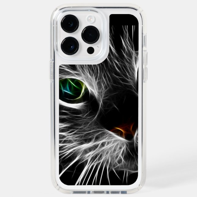 Spooky Cat Feline Soul Spirit Animal Speck iPhone Case (Front)