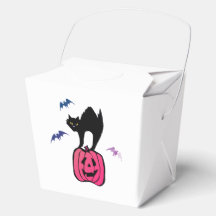 Spooky Cat Halloween Pumpkin Pop Art