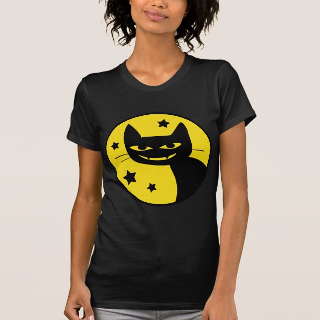 Spooky Cat T-Shirt (Front)