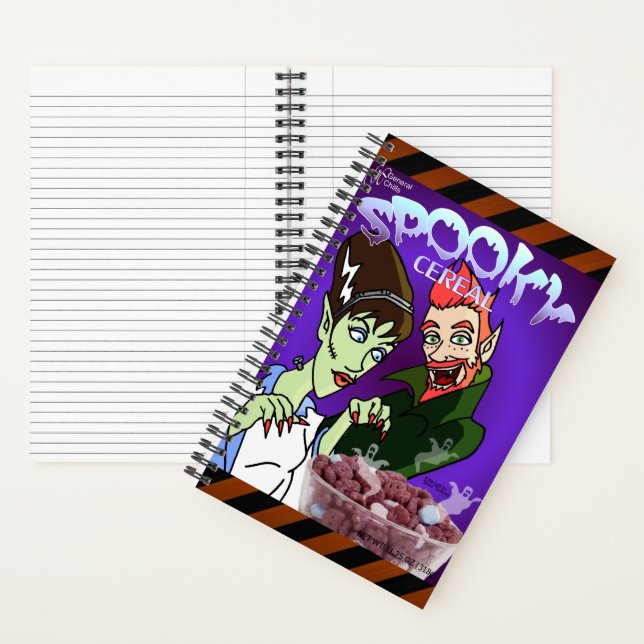 Spooky Cereal Notebook (Inside)