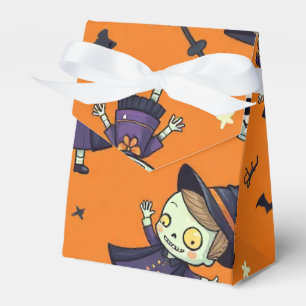 Spooky Chic Halloween Pillow - Frightfully Festive Favor Boxes