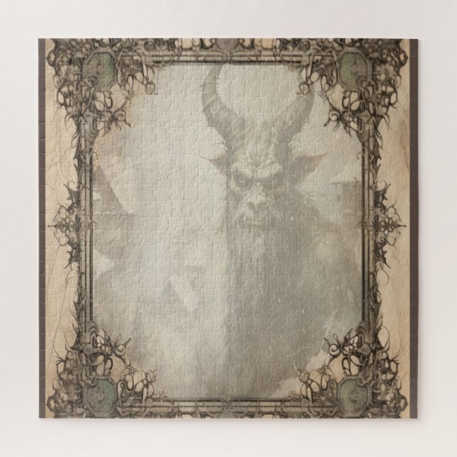 Spooky Christmas Krampus Jigsaw Puzzle (Vertical)