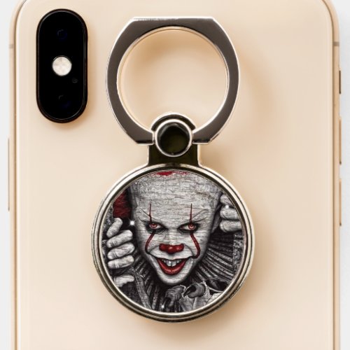 Spooky Clown Phone Ring Stand