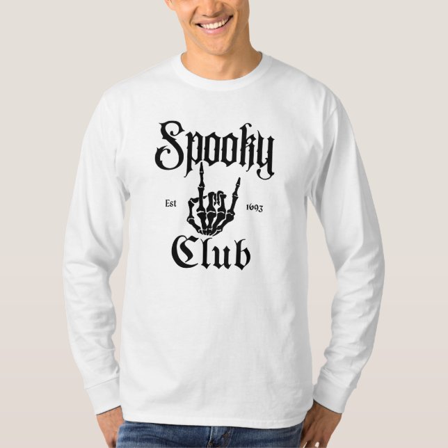 spooky club T-Shirt (Front)