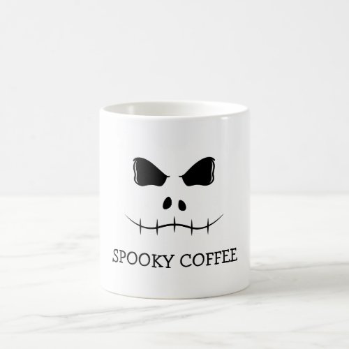 Spooky Coffee Skull Mug