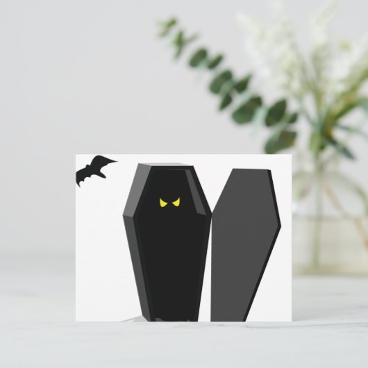 Spooky Coffin (Standing Front)