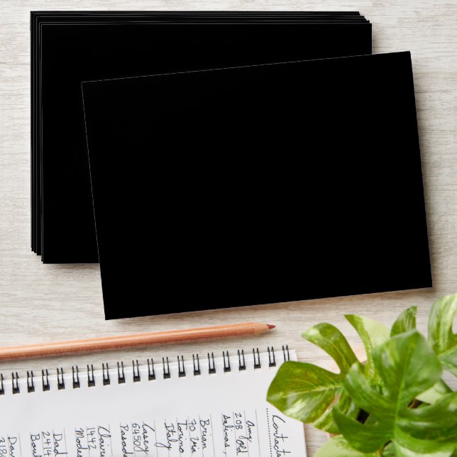 Spooky Colors - Black Envelope (Stacked)