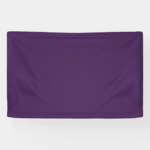 Spooky Colors - Deep Purple Banner