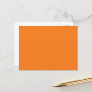 Spooky Colors - Orange Postcard