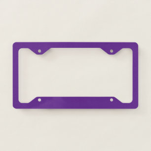 Spooky Colors - Purple License Plate Frame