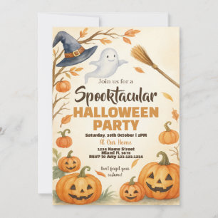 Spooky Costume Event Invitation