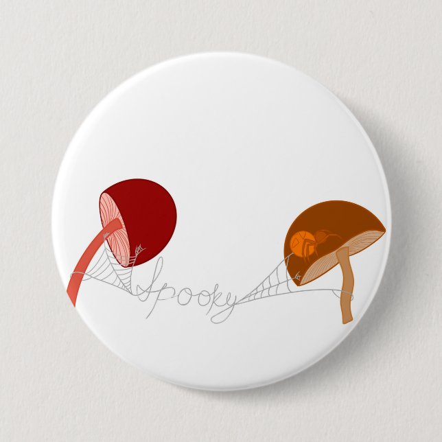Spooky Cozy Button (Front)