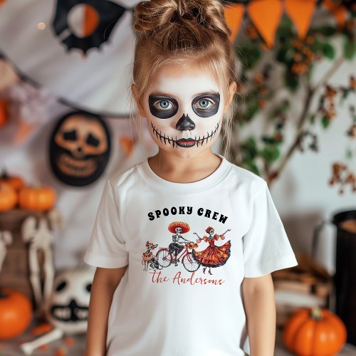 Spooky Crew Halloween Matching Family T_Shirt