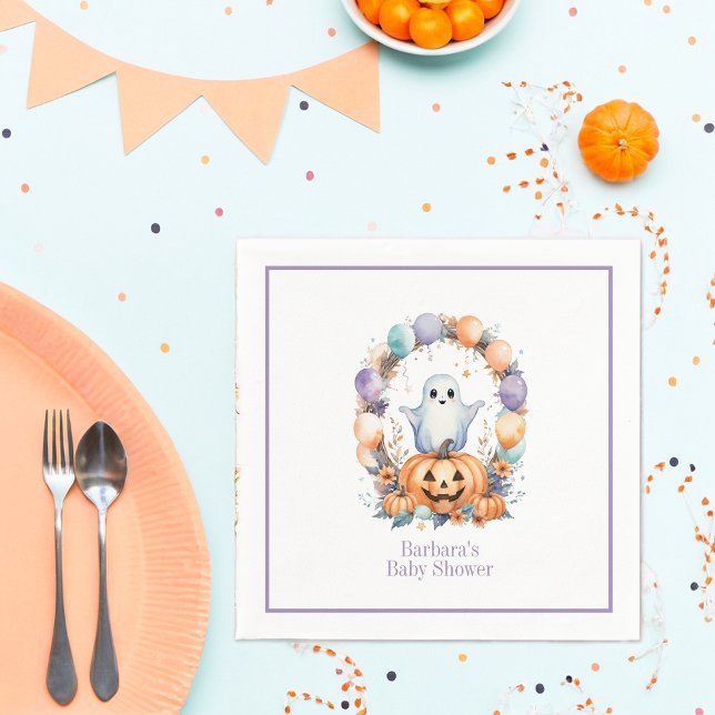 Spooky Cute Baby Shower  Napkins (Creator Uploaded)