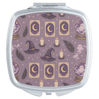 Spooky Cute Crystal Balls Compact Mirror