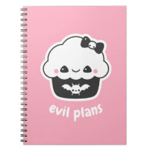 Spooky Cute Evil Plans Cupcake