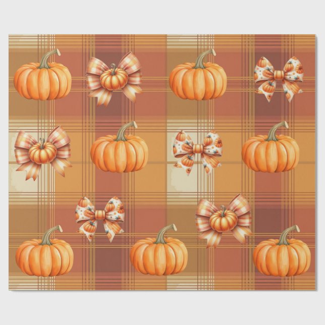 Spooky Cute First Birthday Halloween Wrapping Paper (Flat)